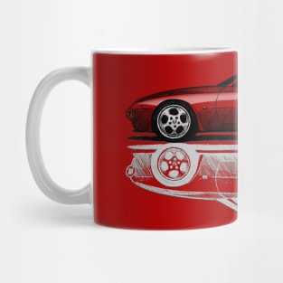 Youngtimer german sports car Mug